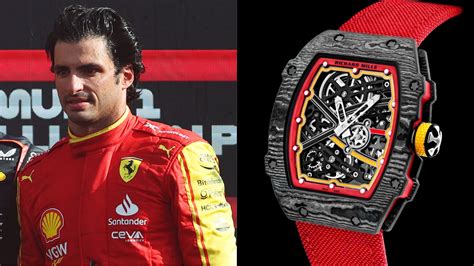 richard mille carlos sainz|carlos sainz stolen watch.